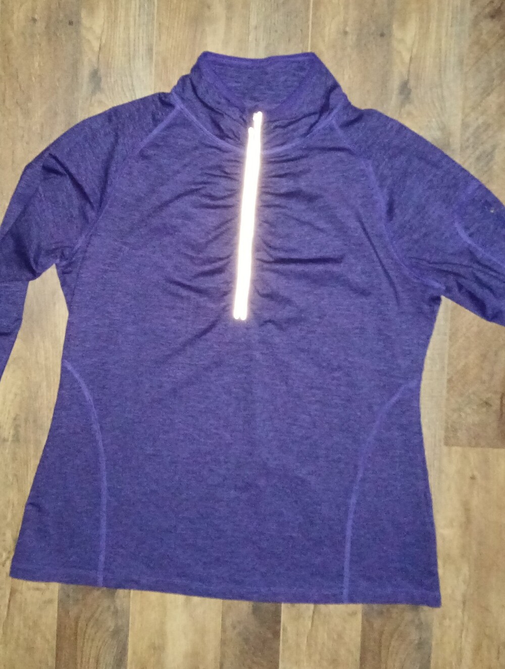 KIRKLAND Signature Men's Active 1/4 Zip Long Sleeve Pullover Blue Size XL